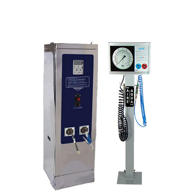 Poste Aire-Agua, Compresores, Instalaciones Neumaticas, Instalaciones Hidraulicas, Manometros, Verificacion compresores